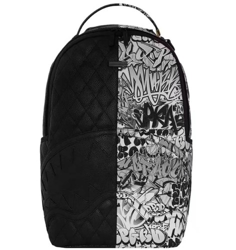 Zaino sprayground bianco e - bianco,