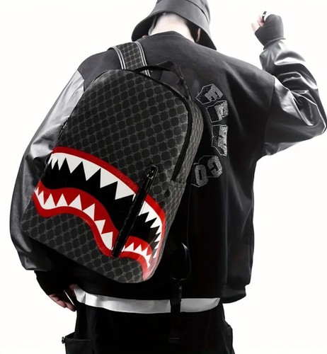 Zaino shark bocca - bocca, squalo