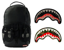 Sprayground Zaino Nero Squalo