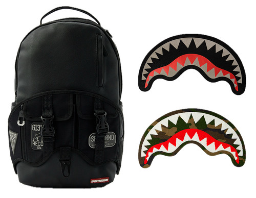 Sprayground zaino nero - sprayground,