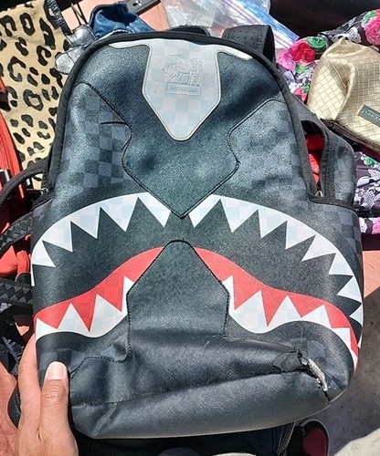 Zaino sprayground shark - nero, a