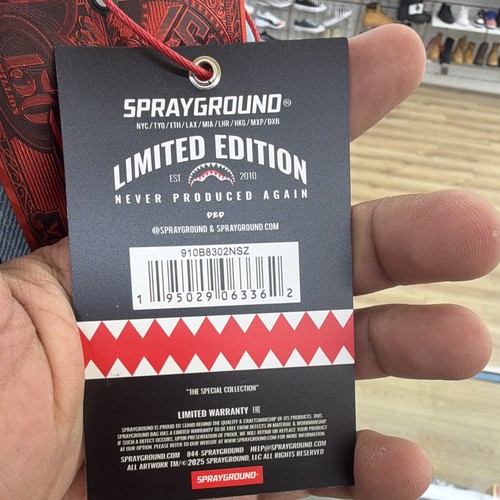 Sprayground zaino patch denim - sprayground,
