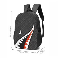 Zaino Shark Bocca Squalo borsa
