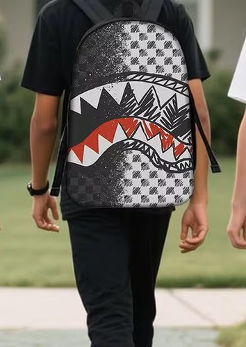 Zaino shark bocca squalo - zaino,