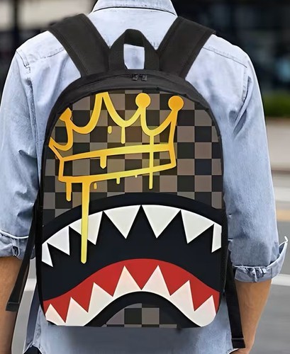 Zaino shark bocca squalo borsa - bocca,